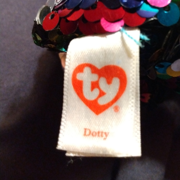 Ty Flippables Clip on Dotty the Leopard - Picture 8 of 9